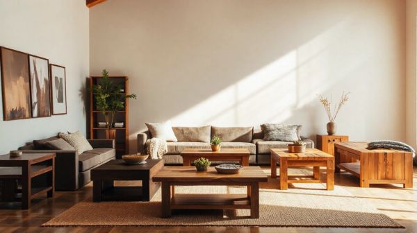 10 tables basses en bois pour apporter chaleur et style