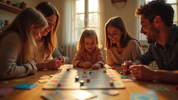 Apprécier des jeux de société familiaux pour renforcer les liens