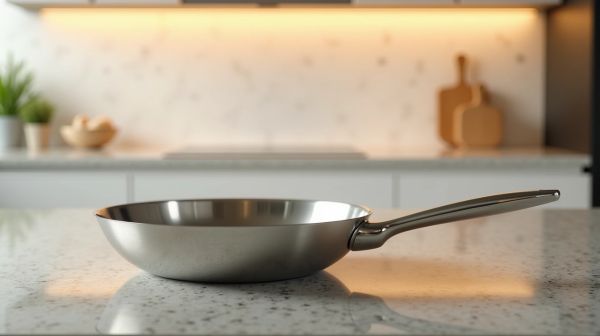 Optez pour la poêle inox : qualité et goût au rendez-vous