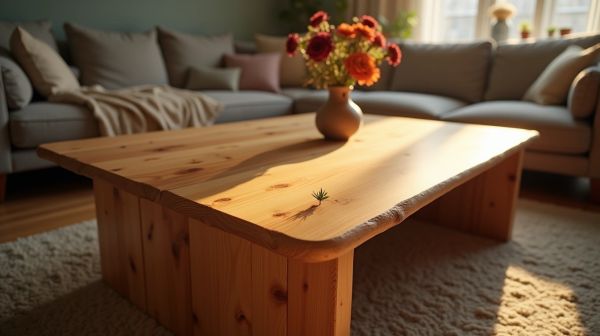 Table basse en bois : une touche de chaleur à votre intérieur
